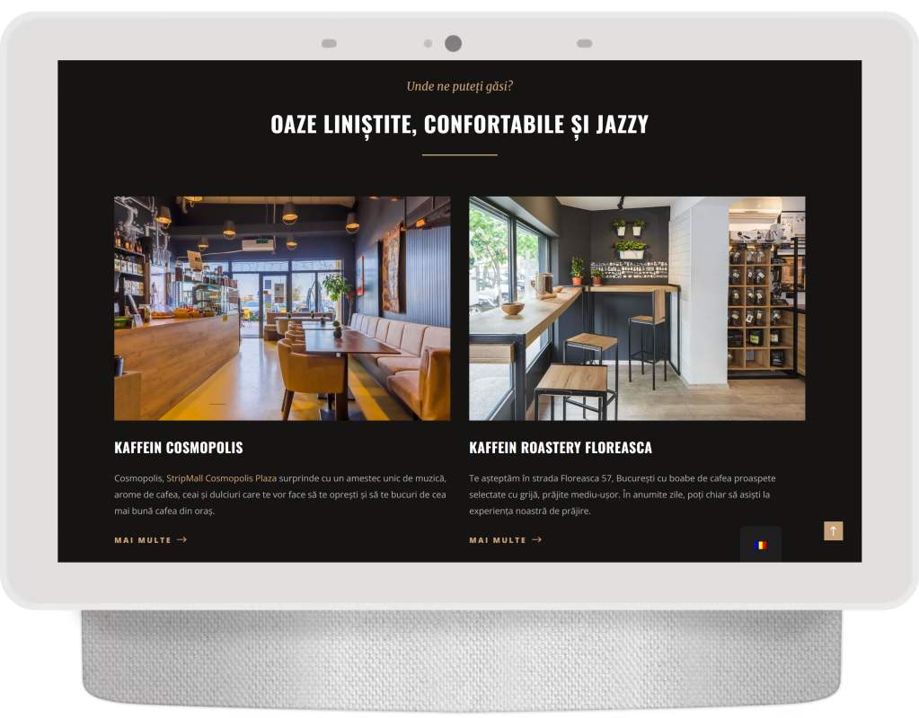 kaffein website cafea